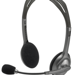 Проводная стереогарнитура Logitech H111, Проводной, Накладные, [981-000593]