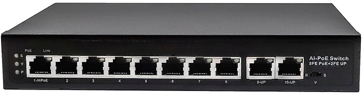 Коммутатор PoE NST NS-SW-8F2F-P