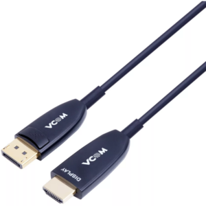 Кабель DisplayPort (M) - HDMI (M), 15м, VCOM D3752B-15.0