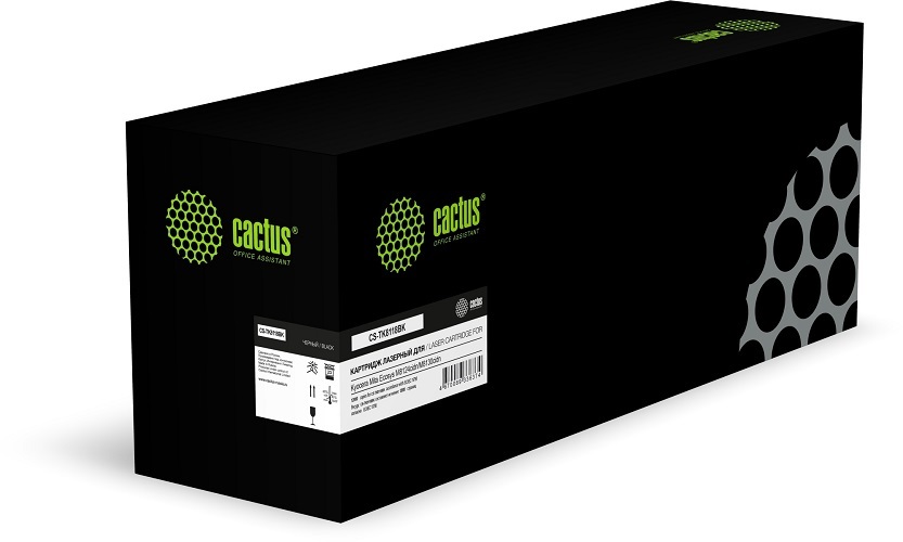 Тонер-картридж Cactus CS-TK8118BK Черный