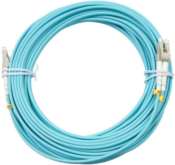 Патч-корд волоконно-оптический Vimcom DPC-MM50(OM3)-LSZH-3.0-LC-LC-15