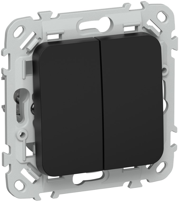 Переключатель двухклавишный IEK FI-V22-0-10-1-K02