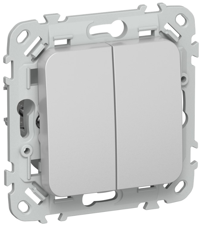 Переключатель двухклавишный IEK FI-V22-0-10-1-K47