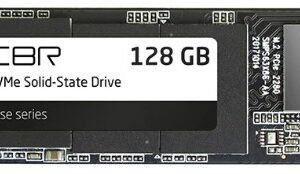 SSD накопитель 128 ГБ CBR SSD-128GB-M.2-BS24b, PCIe 3.0 x4, [SSD-128GB-M.2-BS24b]