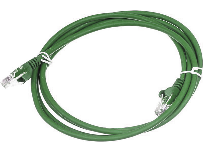 Кабель патч-корд U/UTP 5e кат. 0.5м Lanmaster LAN-PC45/U5E-0.5-GN