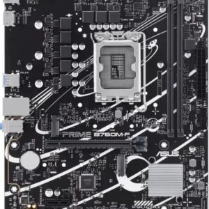 Материнская плата ASUS PRIME B760M-F, LGA1700, Intel B760, mATX