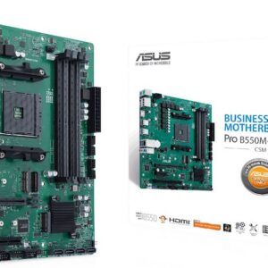 Материнская плата ASUS PRO B550M-C/CSM, AM4, AMD B550, mATX
