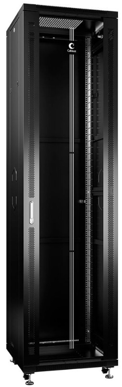 Шкаф напольный 19", 47U Cabeus SH-05C-47U60/100-BK