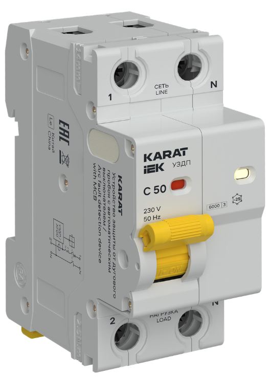 Устройство защиты от дугового пробоя IEK KA-DP11-1-050-C