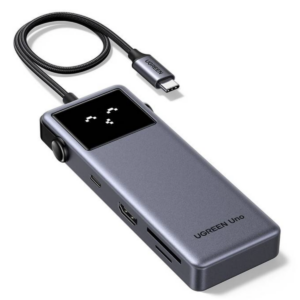 Док-станция UGREEN Uno 7-in-1 USB-C Hub Gray (CM889)