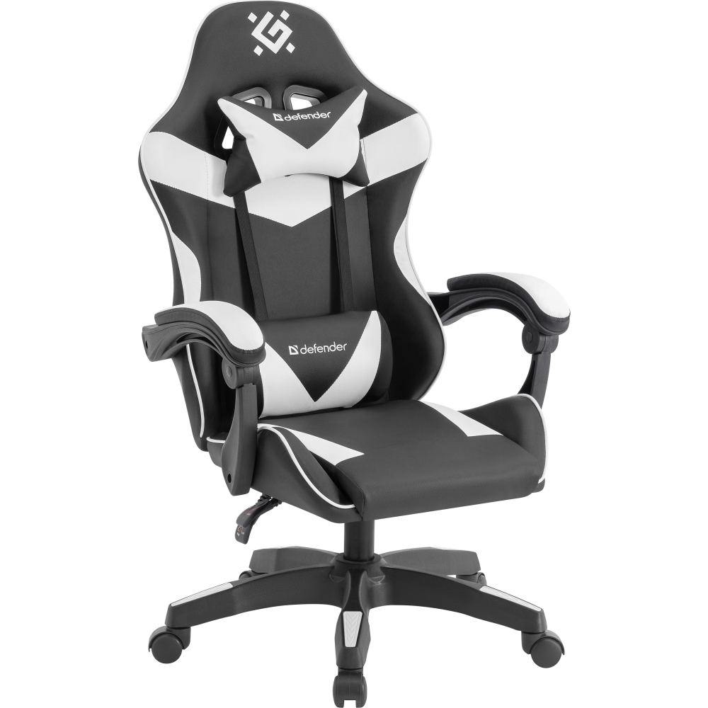 Игровое кресло Defender Urana Black/White