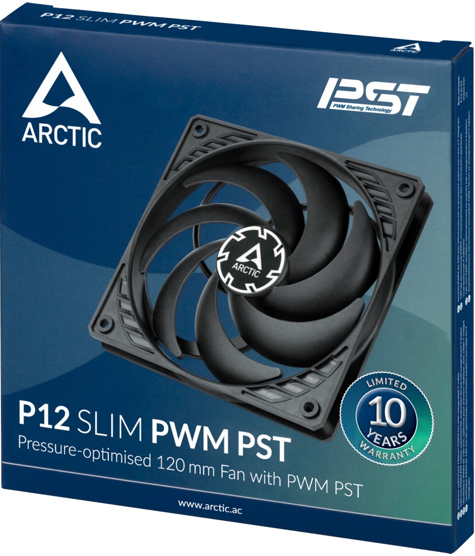 Вентилятор для корпуса ARCTIC P12 Slim PWM PST