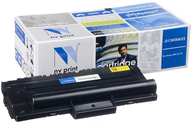 Тонер-картридж NVP NV-013R00625 Черный