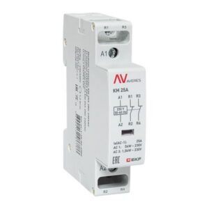 Контактор модульный EKF km-av-1-25-02-230V