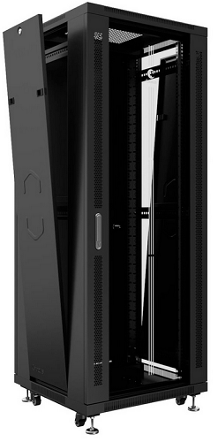 Шкаф напольный 19", 47U Cabeus SH-05C-47U60/80-BK