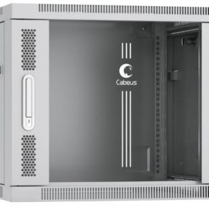 Шкаф настенный 19", 9U Cabeus SH-05F-9U60/45