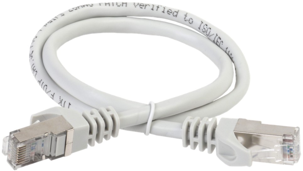 Кабель патч-корд F/UTP 6 кат. 0.5м ITK PC01-C6F-05M