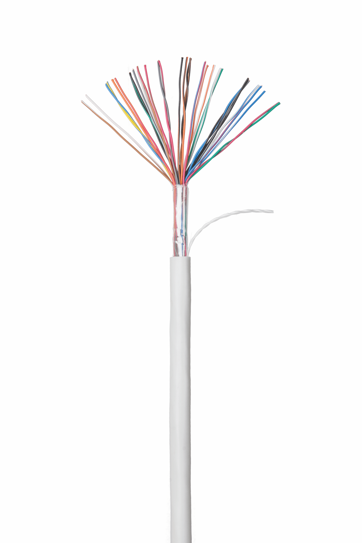 Кабель витая пара U/UTP 5 кат. 16 пар Netlan EC-UU016-5-PVC-GY-3