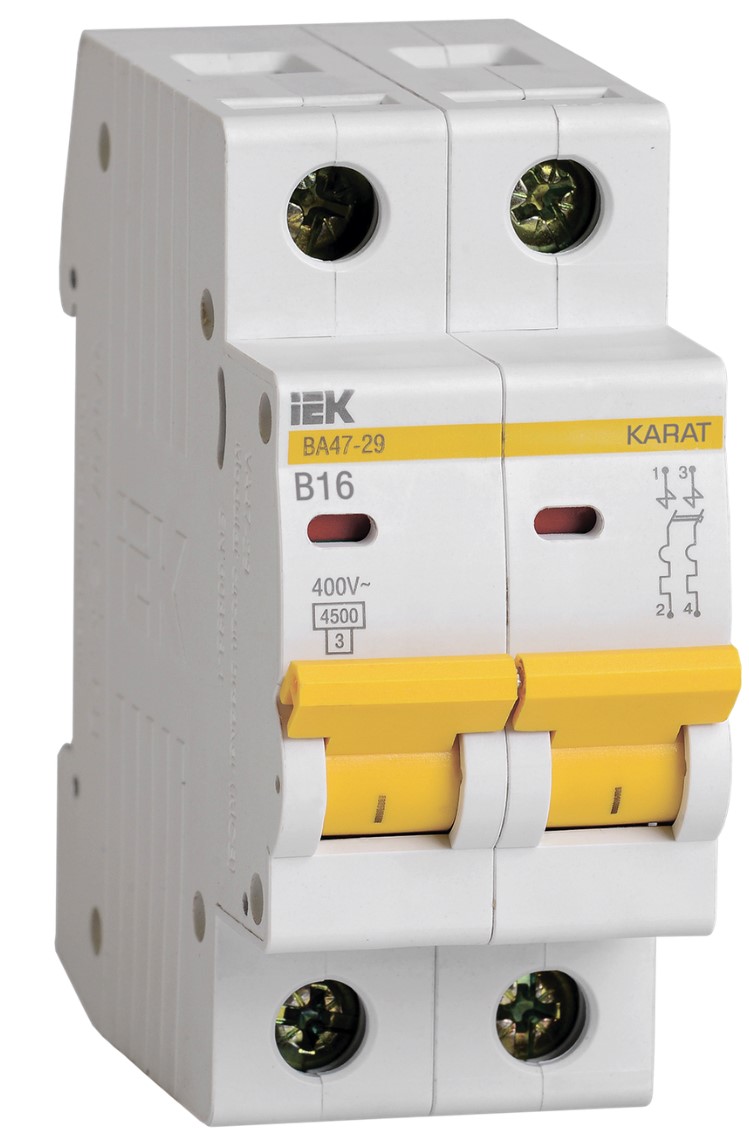 Автоматический выключатель IEK MVA20-2-016-B