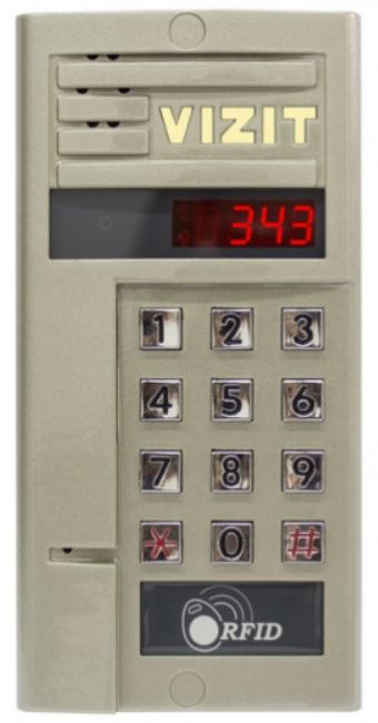 Вызывная панель VIZIT БВД-343RCPL
