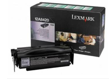 Тонер-картридж Lexmark 12A8425 Черный