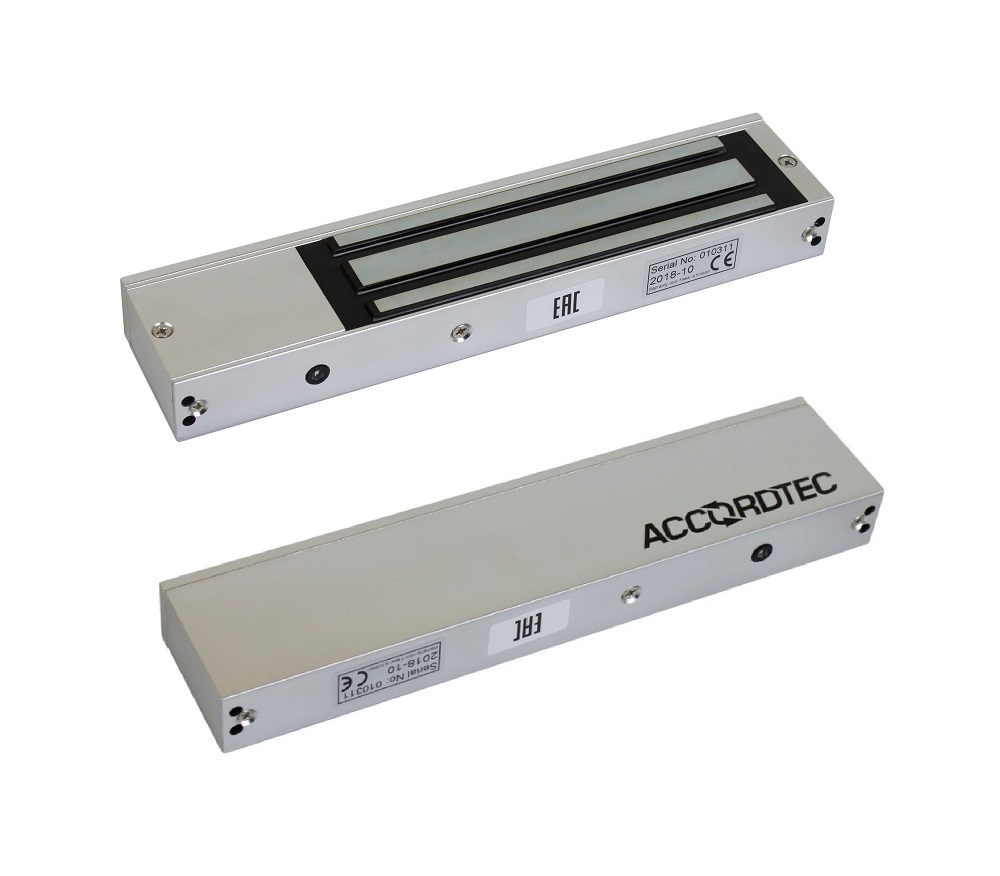 Замок электромагнитный AccordTec ML-350ALN с герконом