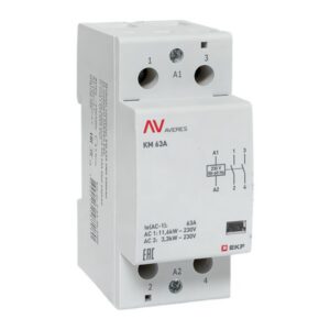 Контактор модульный EKF km-av-2-63-20-230V