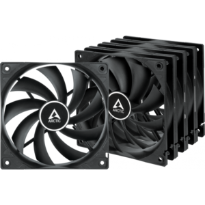 Вентилятор для корпуса Arctic F12 Black Value Pack (5 шт.)