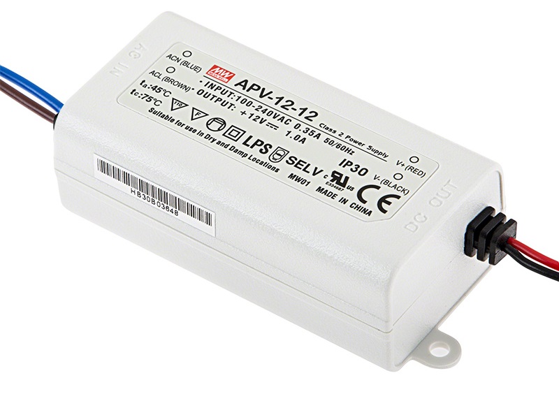 Драйвер светодиодный Mean Well APV-12-12