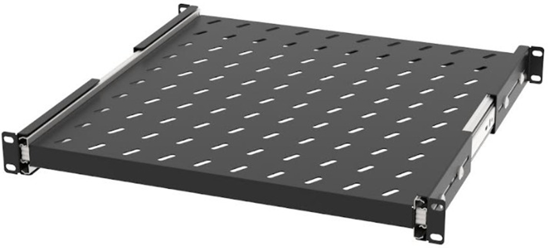 Полка выдвижная Filum FL-RSHE-1U-450-BK
