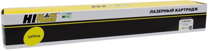 Тонер-картридж Hi-Black C-EXV54Y Желтый