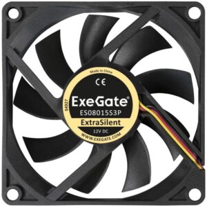 Вентилятор Exegate ExtraSilent ES08015S3P