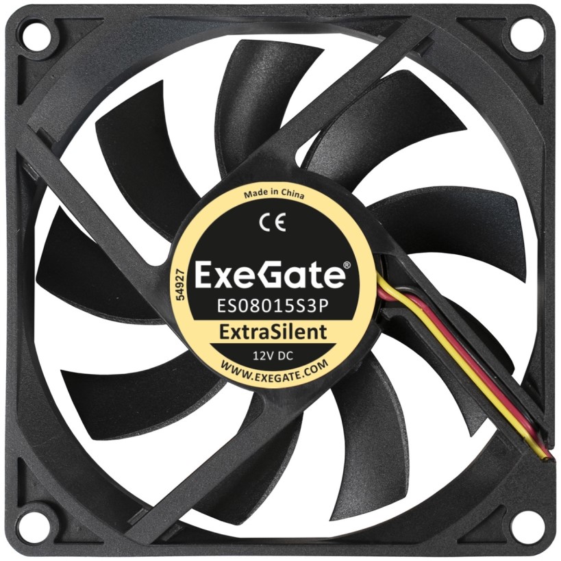 Вентилятор Exegate ExtraSilent ES08015S3P