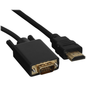 Кабель HDMI (M) - VGA (M), 1м, GoPower 00-00032064