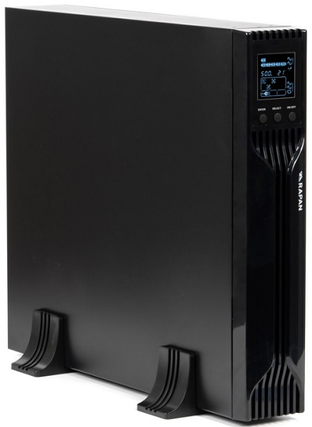 Источник бесперебойного питания Бастион RAPAN-UPS 1000-RACK-IN-2X9