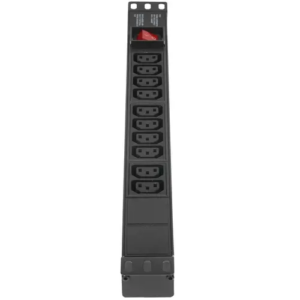 Блок розеток 19", 10 розеток Exegate ServerPro PDU-19H001 Al-10C13-C14-SW