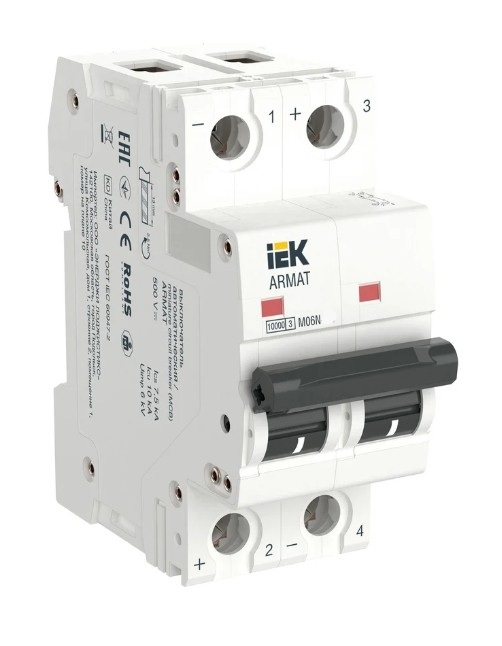 Автоматический выключатель IEK AR-M06N-2-C013DC