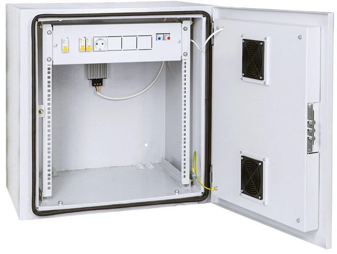 Шкаф настенный 19", 12U TLK TWM-126060-M-GY