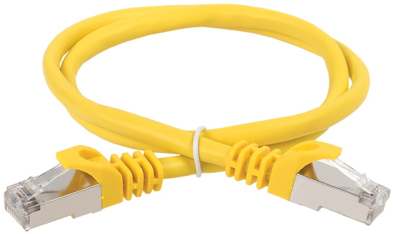 Кабель патч-корд FTP 5е кат. 2м ITK PC05-C5EFL-2M