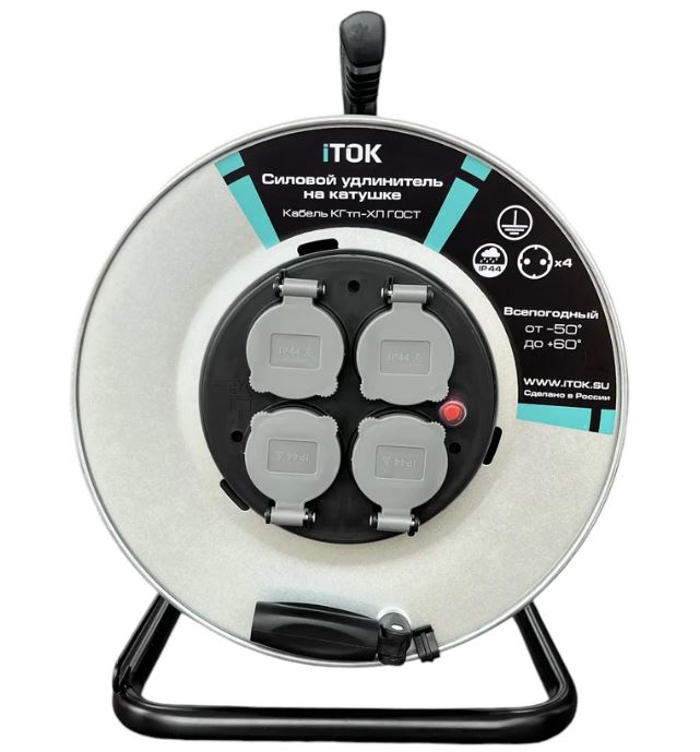 Удлинитель силовой iTOK i-CONNECT-PRO-SUK-M-T-KG-315-4-44-30