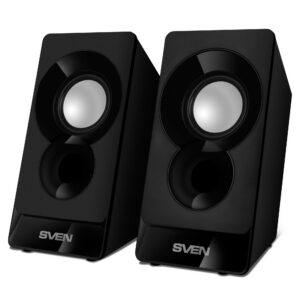Компьютерная акустика 2.0 Sven 300, Черный, [SV-016142]