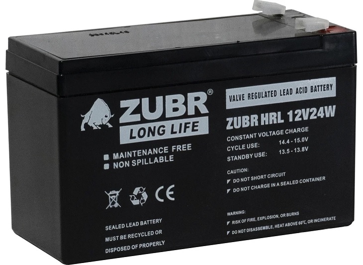 Батарея ZUBR HRL12-24W(ZUBR)