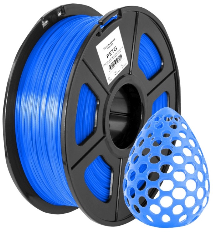 Пластик для принтера 3D PETG Cactus CS-3D-PETG-1KG-T-BLUE