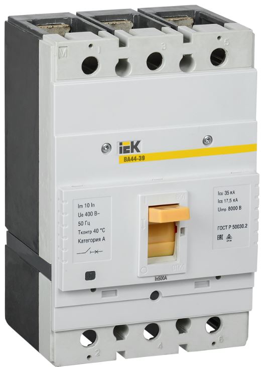 Автоматический выключатель в литом корпусе IEK SVT50-3-0500-35