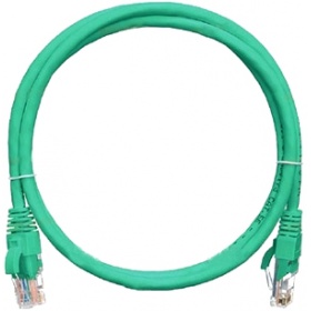 Кабель патч-корд U/UTP 5e кат. 1м NikoMax NMC-PC4UD55B-010-GN