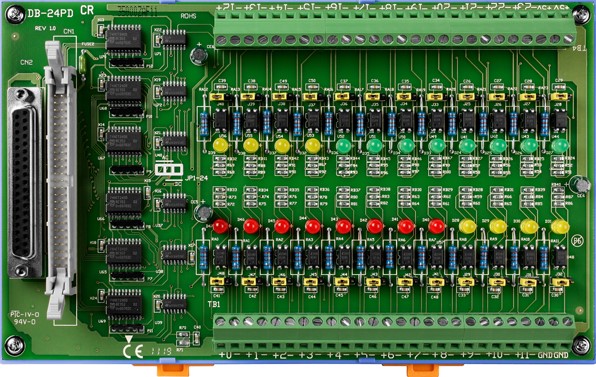 Плата ICP DAS DB-24PD/DIN CR