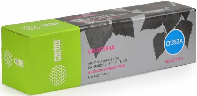 Тонер-картридж Cactus CS-CF353A Пурпурный
