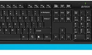 Клавиатура и мышь wireless A4Tech FG1010 BLUE