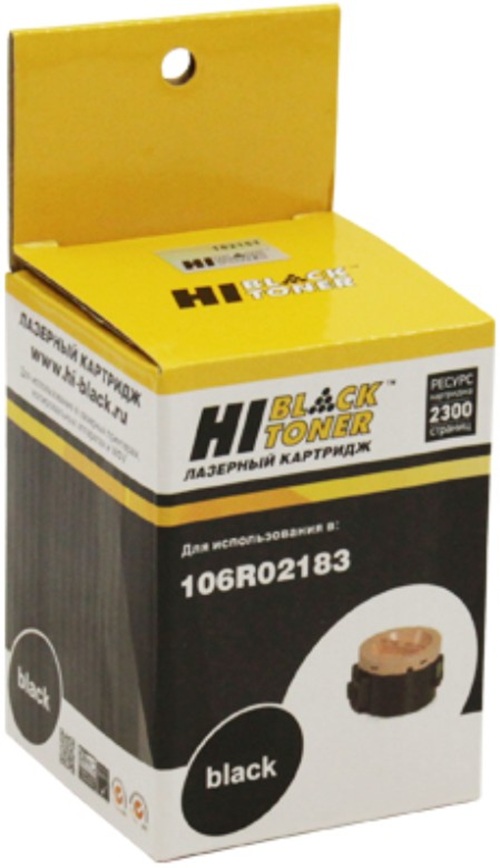 Тонер-картридж Hi-Black HB-106R02183 Черный