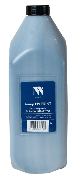 Тонер-картридж NVP NV-HL2340-TYPE1-1KG Черный